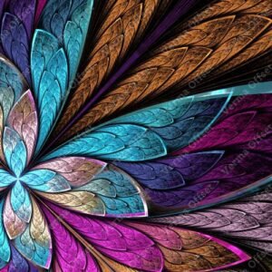 Flower Colorful Painting