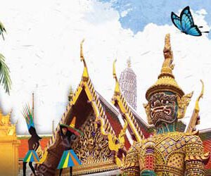 Gautam Bhudha Wall Mural