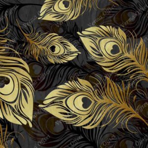 Golden & Black Peacock Father