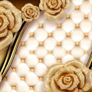 Golden Rose Wallpaper