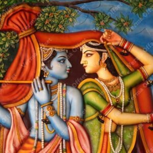Lord Shree Krishna with Radha Ji Wall Mural