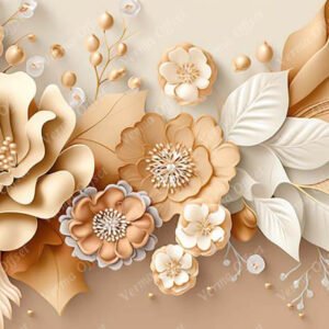 Paper Flower Wallpaper