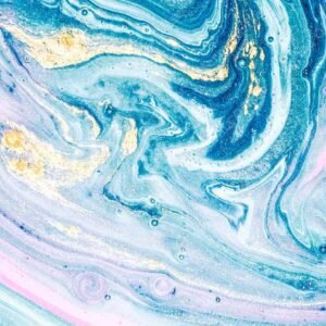 Blue & Glod Color Wave