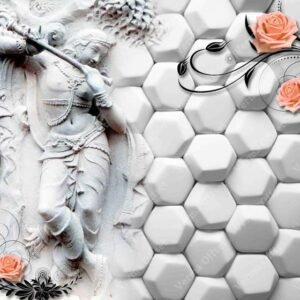 Lord Krishna Wall Mural