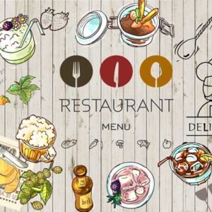 Restorent Mural 117 - Printable File