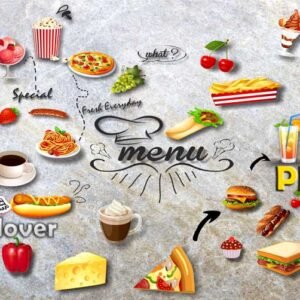 Restorent Wall Art 020 - For Interior