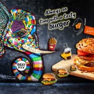 Restorent Mural 087 - High Quality