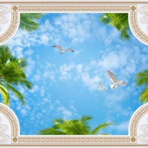 Rooftop Mural 019 - High Quality