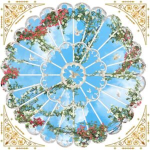 Rooftop Wall Art 027 - High Quality