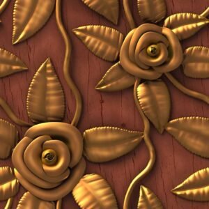 Semless 3D Walpaper Wall Art 011